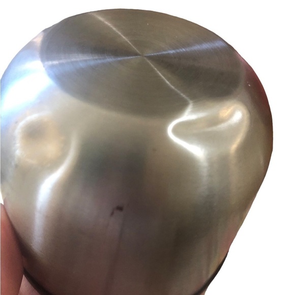 Harley Davidson Stainless Steel Travel Coffee Thermos Logo Screw Off Cup Dents - Picture 10 of 10